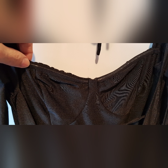 Tiger Mist black Ismay ruched dress - Picture 11 of 13